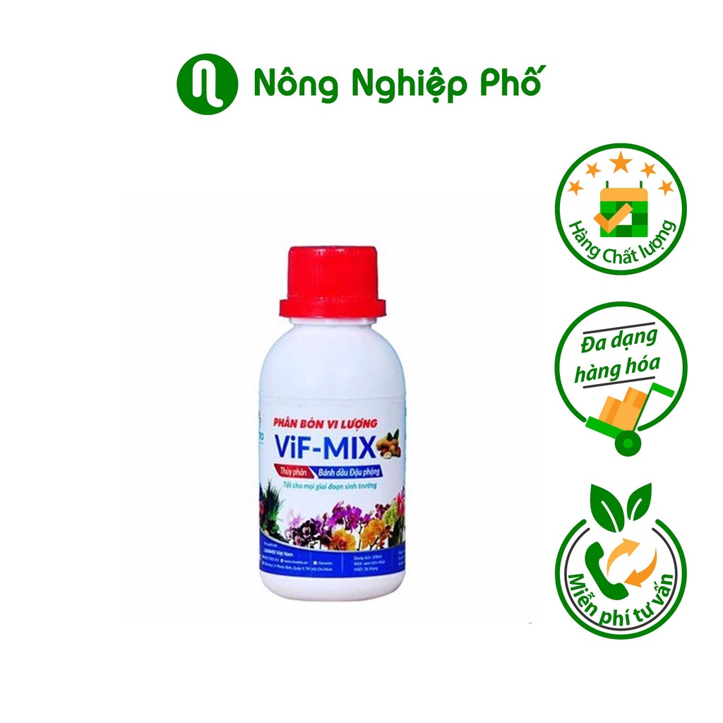 CHAI 100ML - PHÂN BÁNH DẦU ĐẬU PHỘNG DẠNG NƯỚC - LAVAMIX