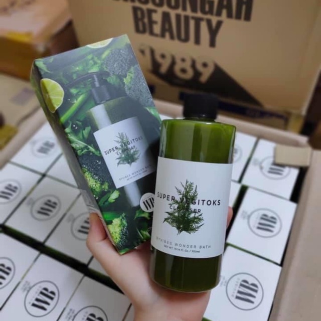 Sữa rửa mặt rau củ Super Vegitoks Cleanser