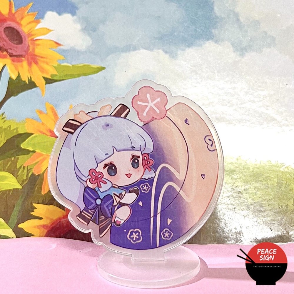 STANDEE mini game GENSHIN IMPACT ver TÍ NỊ mô hình mica trưng bày in hình anime chibi
