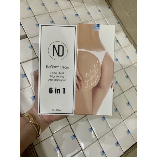 Kem khử thâm làm sáng da đa năng Nd be charm cream dark skin