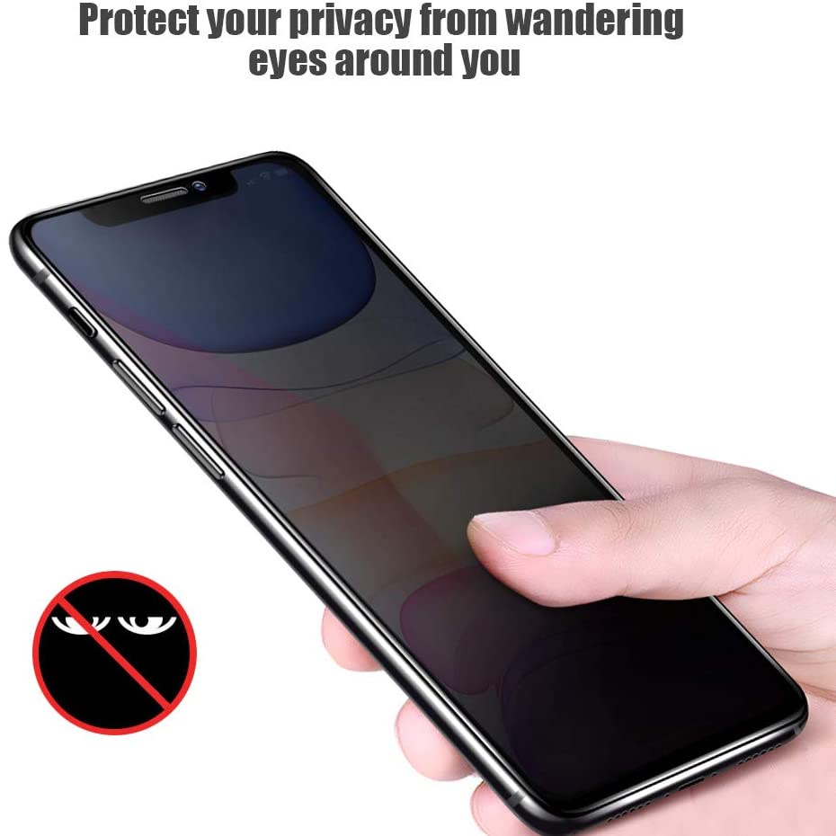 2 Kính Cường Lực Chống Nhìn Trộm Cho Compatible For iPhone 11 Và Compatible For iPhone Xr 6.1-inch