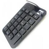 BÀN PHÍM SỐ R8 1810 (USB) ĐEN