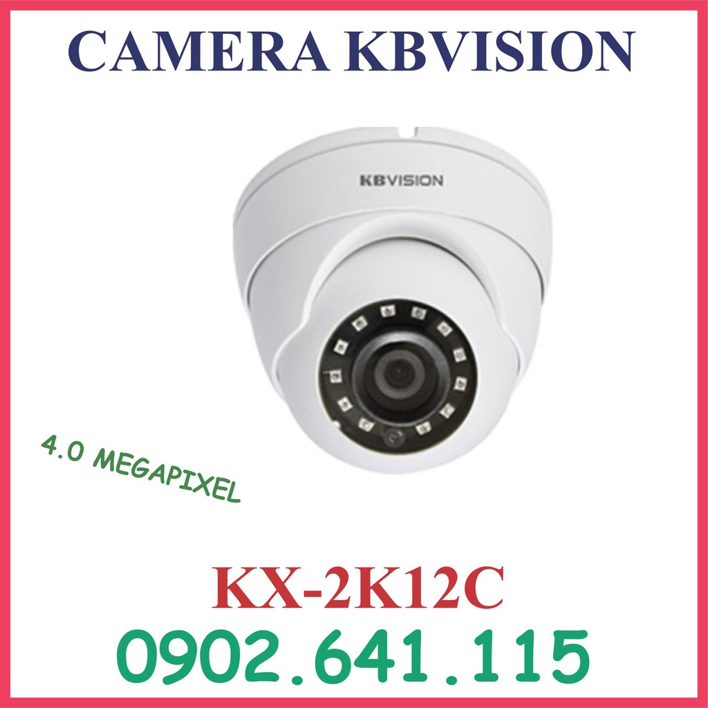 CAMERA KBVISION KX-2K12C 4.0MP