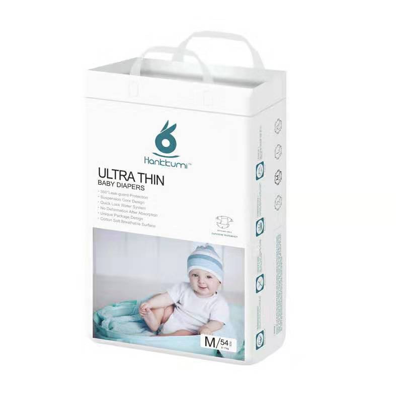 Bỉm Tã Quần Dán Hankkumi Tả Sơ Sinh Cho Bé Trẻ Em Size S62/M/L/XL/XXL Newborn Nội Địa