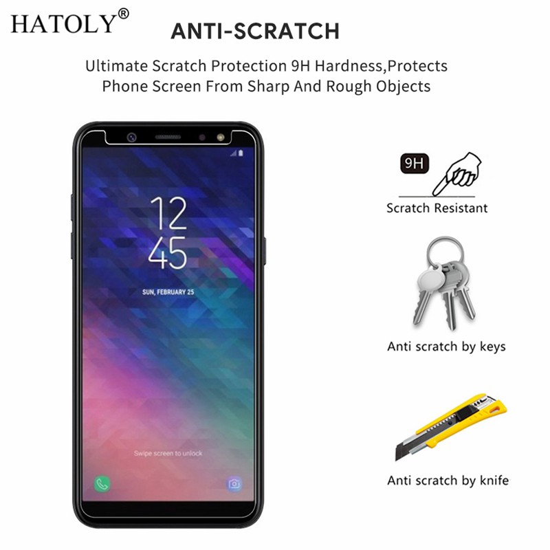 Miếng dán màn hình cường lực samsung galaxy A6 plus 2018