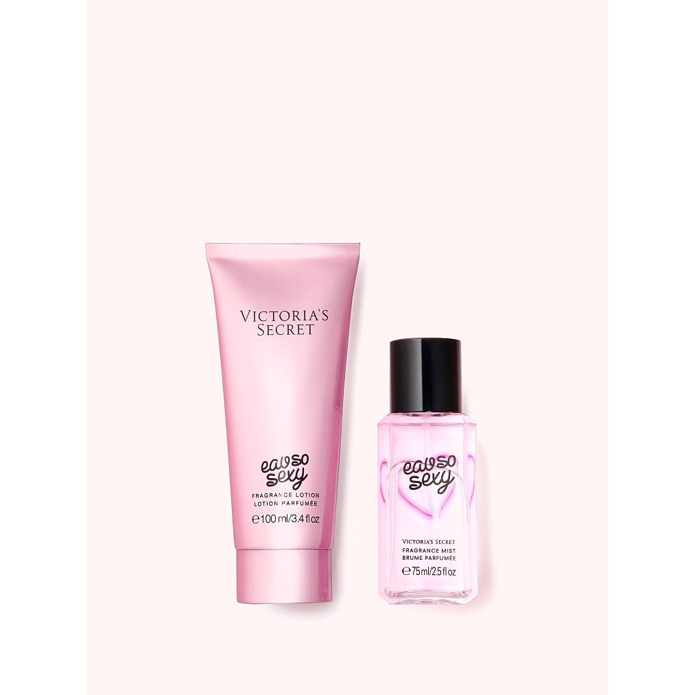(Hàng có sẵn, kèm bill) Set nước hoa + lotion Victoria's Secret , NEW 2020 | Thế Giới Skin Care