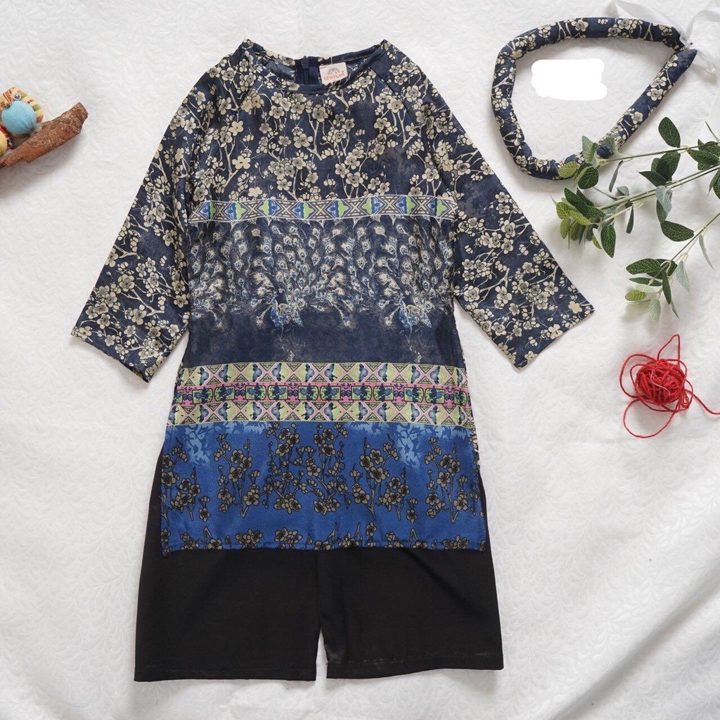 Áo dài Tết cách tân mẫu mới 2024 cho bé trai, bé gái 1 2 3 4 5 6 7 8 9 10 tuổi từ 8 -35kg