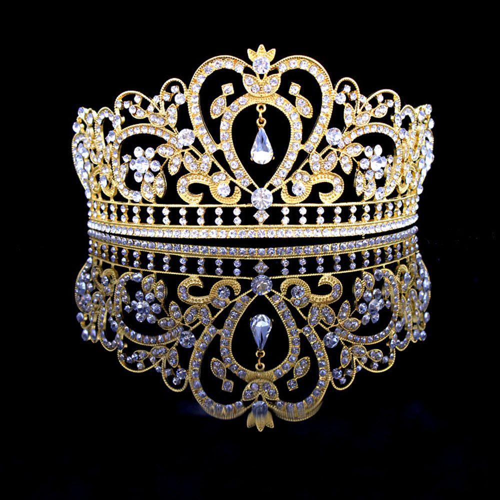 Vương Miện Cài Tóc Đính Đá Sang Trọng VANES1