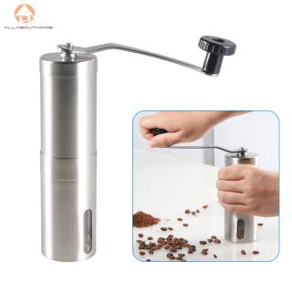 ABH❤Stainless Steel Stur Manual Coffee Bean Grinder Mill Hand Grinding Kitchen Tool