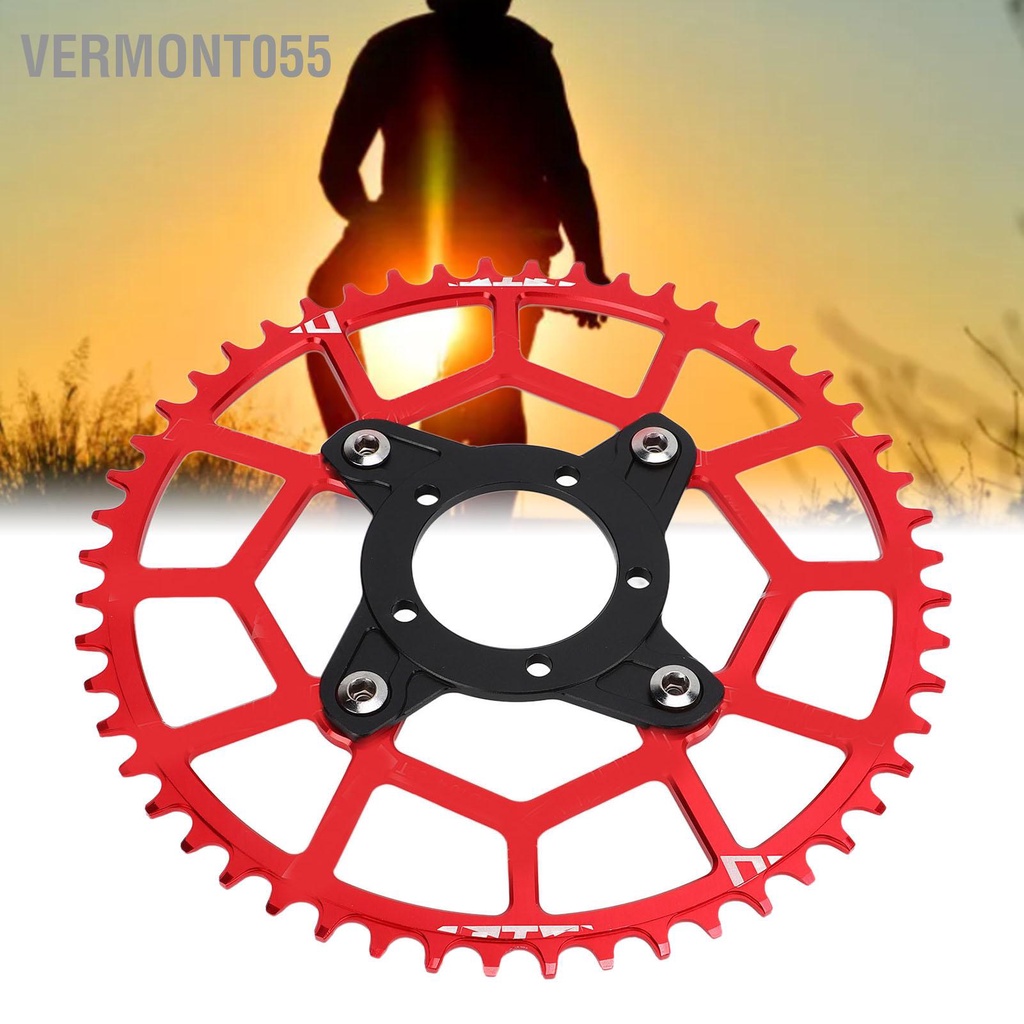 Bộ Chuyển Đổi Dây Xích 52T 104 BCD Bằng Hợp Kim Nhôm Thay Thế Cho Động Cơ Bafang Mid Drive