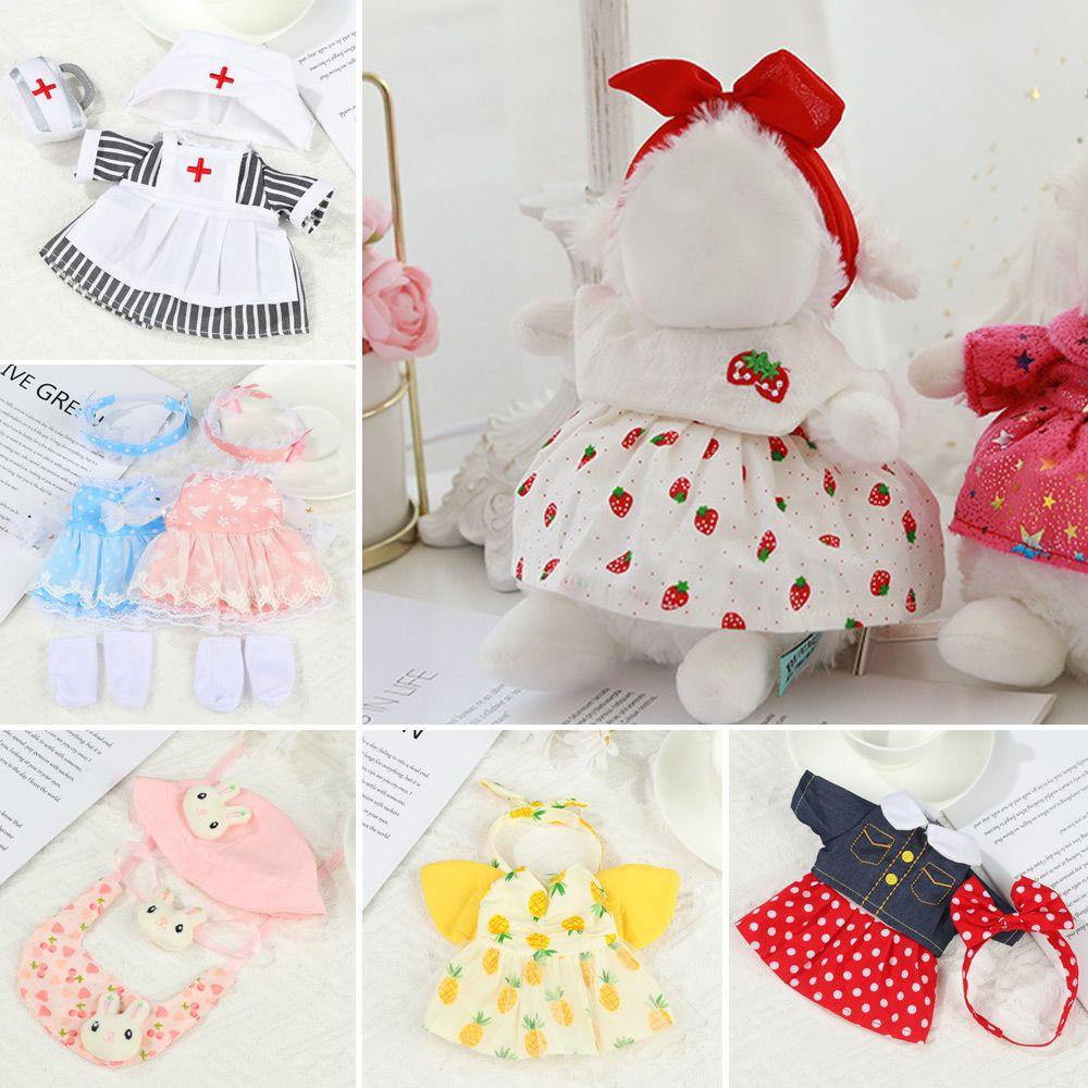 Cừu Nhồi Bông Cotton Thay Băng Đô Đồ Chơi Cho Búp Bê