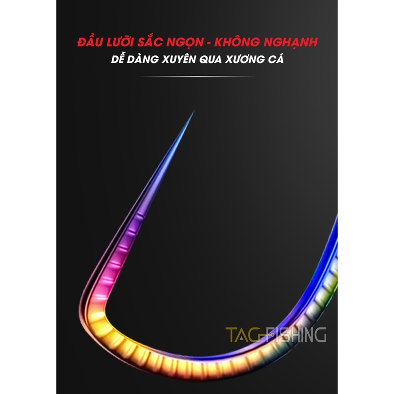 Lưỡi Câu GUF Kim Long FCA