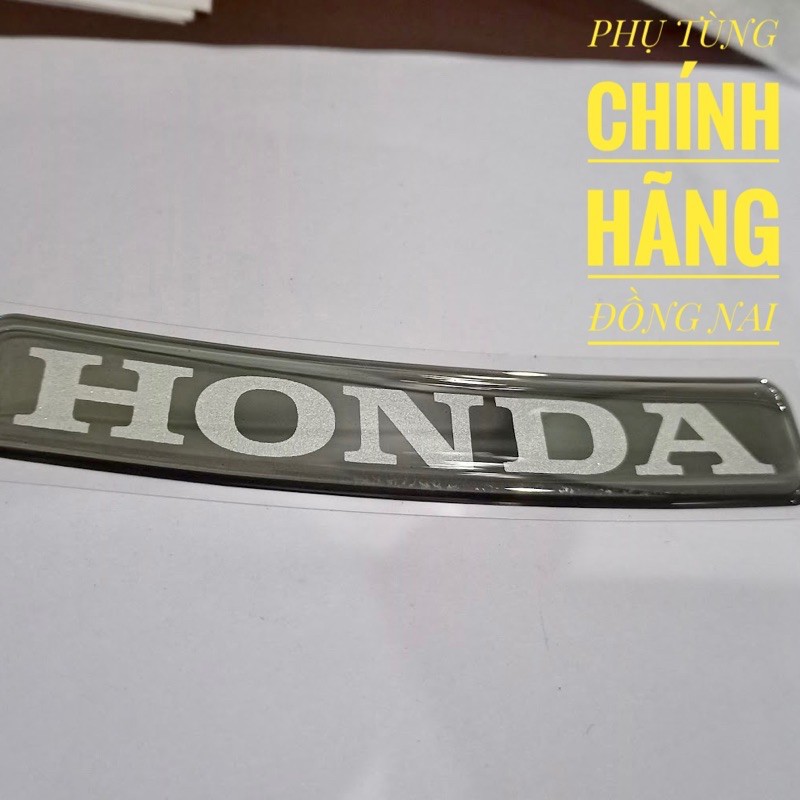 TEM CHỮ “HONDA” 85mm-100mm NỔI ZIN CHÍNH HÃNG HONDA