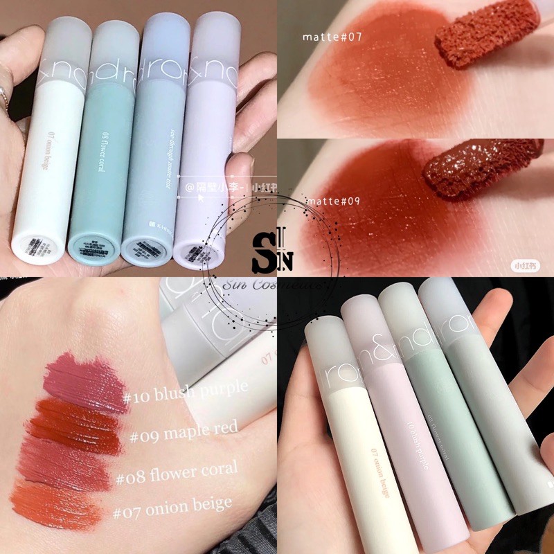 ✨SON KEM LÌ ROMAND CÁC LOẠI✨ Romand Zero/ Romand See Through/ Romand Hanbok/ Romand Milk Tea/ Romand Vintage Filter | BigBuy360 - bigbuy360.vn
