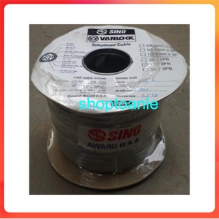 30 mét dây ăng ten Tivi Sino màu đen + 1 giắc cắm tivi (dây anten)