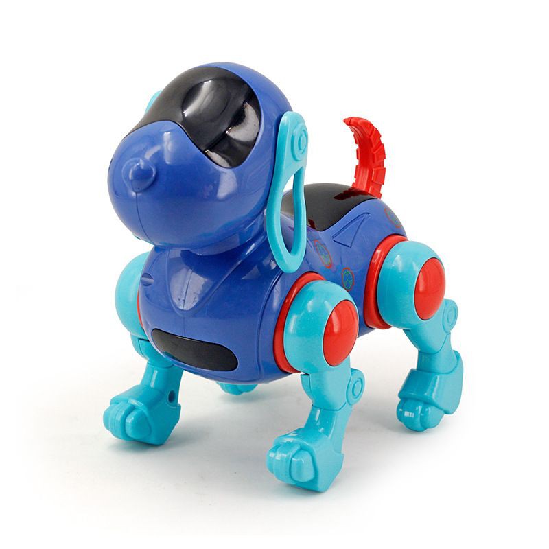 CHÓ ROBOT DÁNG ĐI ĐÁNG YÊU VỪA ĐI VỪA PHÁT NHẠC ĐÈN