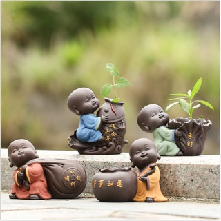 Chậu chú tiểu phát tài