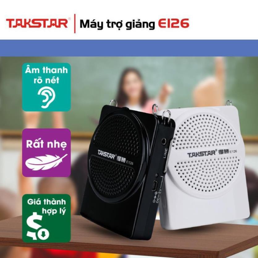Máy trợ giảng Takstar E126 ☢️FreeShip☢️ loa mic Máy trợ giảng, hướng dẫn viên, Giáo viên, loại có dây Bảo hành 6 tháng