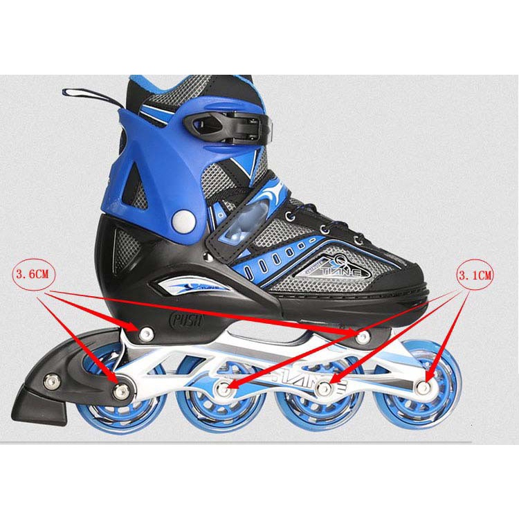 Ốc bánh patin 2 đầu dành cho giày trượt patin