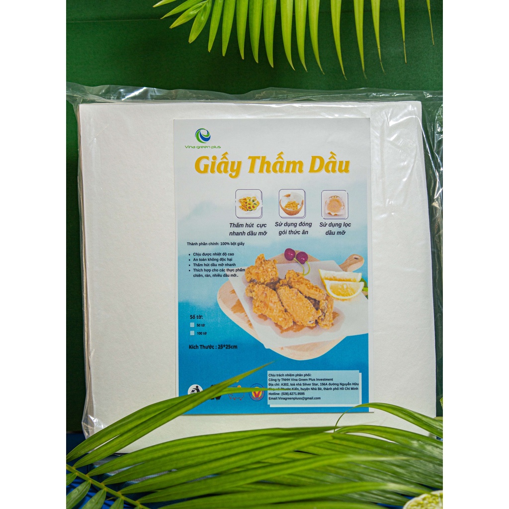 Combo 1 Cuộn khăn lau đa năng Trắng KRCLEAN 100 tờ + 1 bịch giấy thấm dầu 100 tờ khổ 15x20