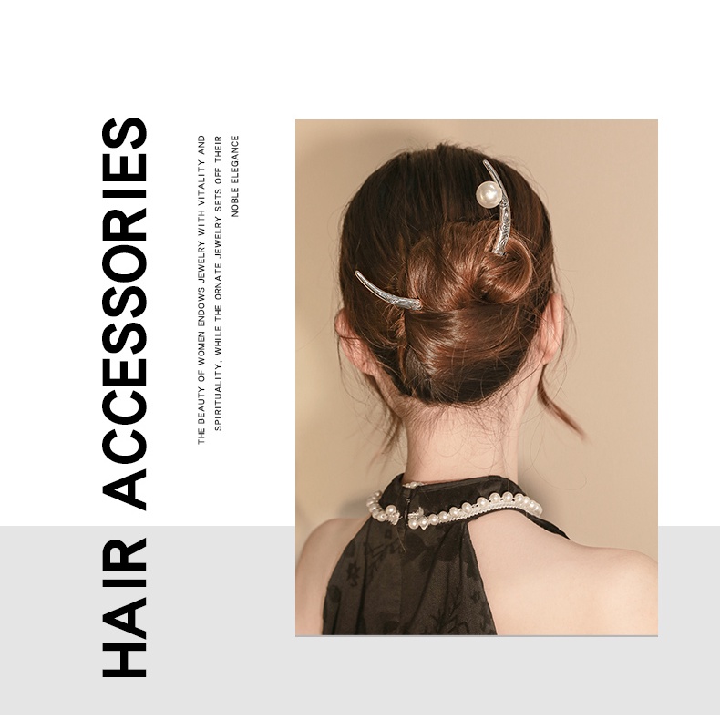 Trâm Cài Tóc Hình Mặt Trăng Phong Cách Hán Phục Cổ Điển Cho Nữ