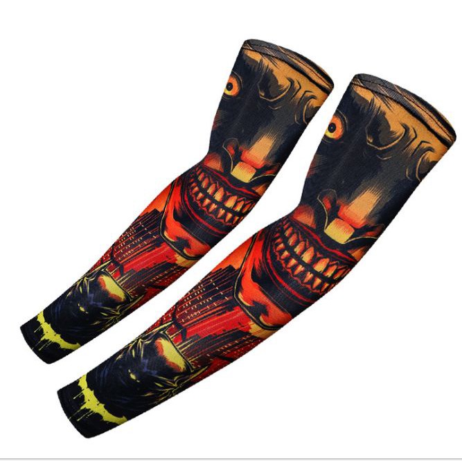 Bao tay chống nắng giả săm tattoo - Rẻ Vô Địch -siêu dày