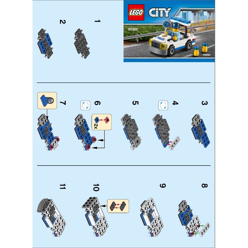 LEGO City Xe Cảnh Sát 30352