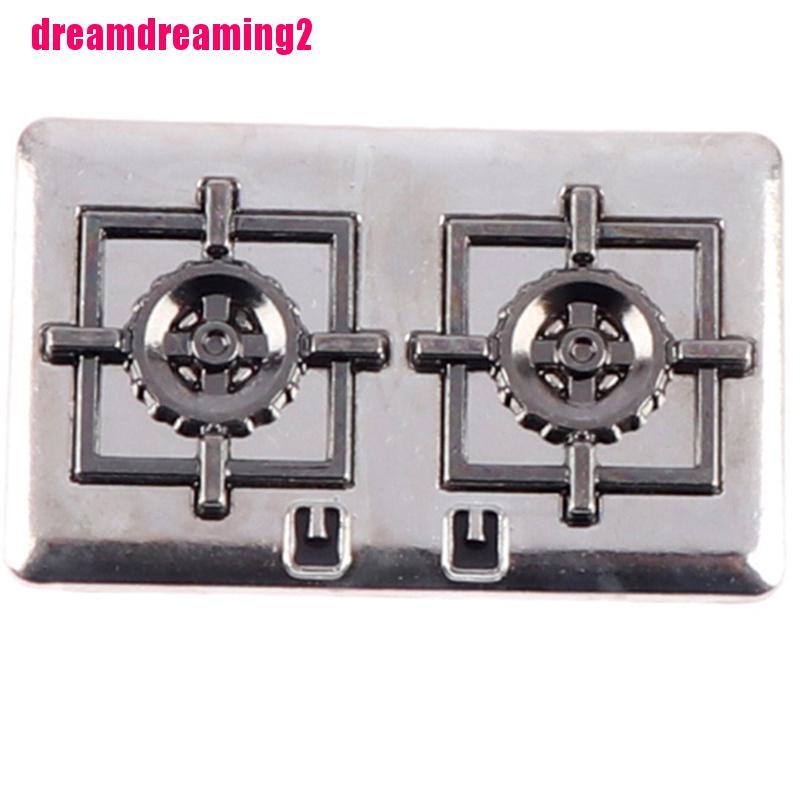 1 Bộ Bếp Ga Mini Tỉ Lệ 1: 1 Trang Trí Nhà Búp Bê