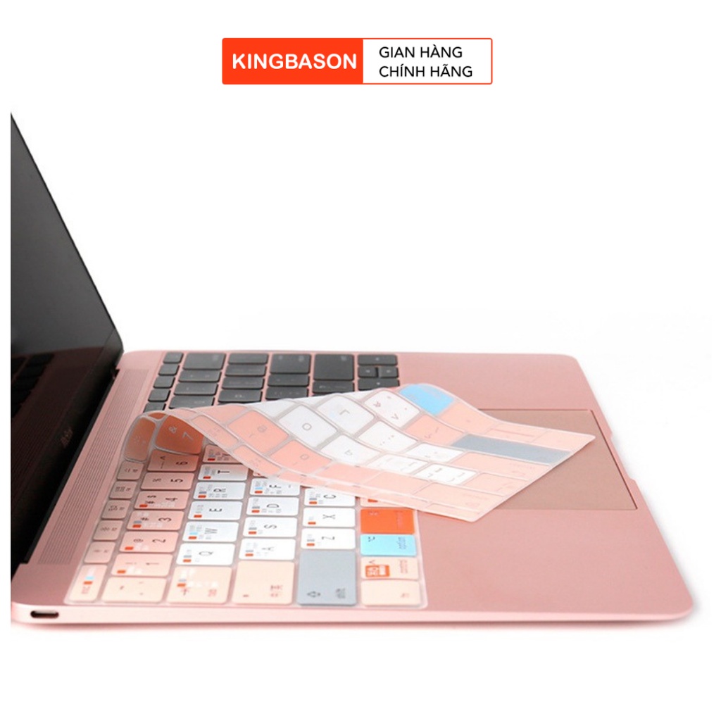 Miếng Lót Phủ Bàn Phím Mácbook Air, Mácbook Pro SMTech JRC Shortcut Chất liệu TPU Chống Nước, Bụi Bẩn