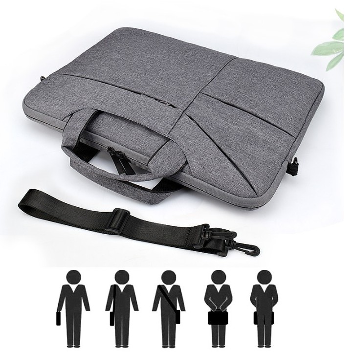 Túi chống sốc Laptop / Macbook cao cấp 13,3 14 15,6 inch ST02S - Bảo Hành 1 Năm - Đựng Bao Da Nam Nữ - 2020