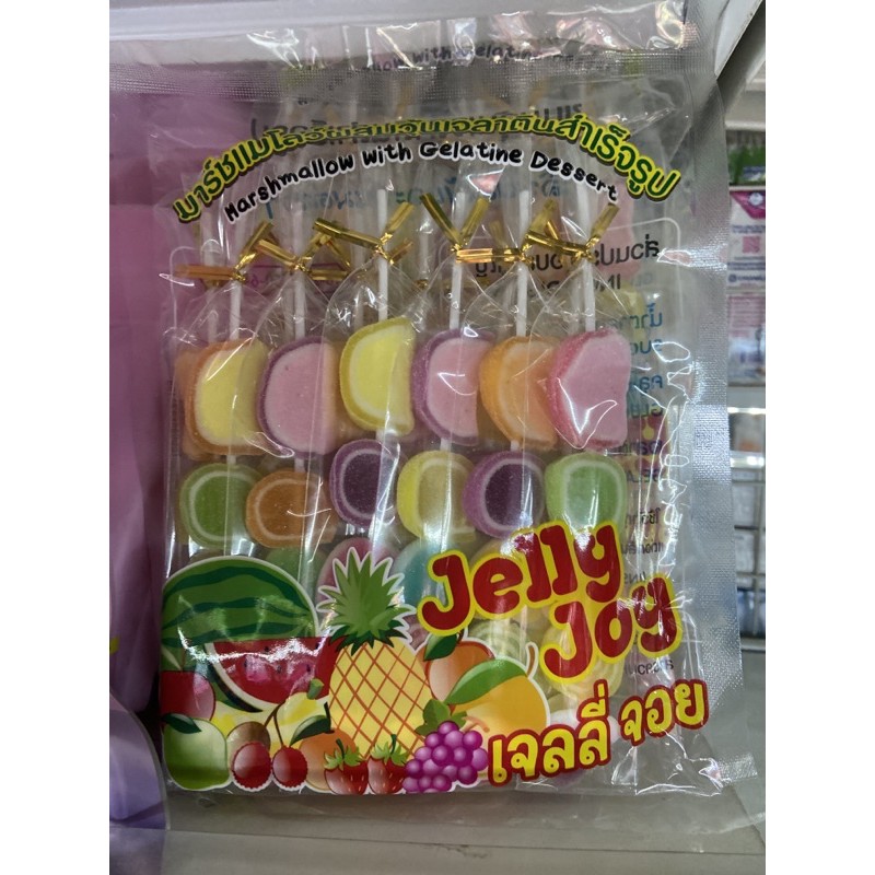 Kẹo dẻo xiên que Jelly Joy 270g - Thái Lan.