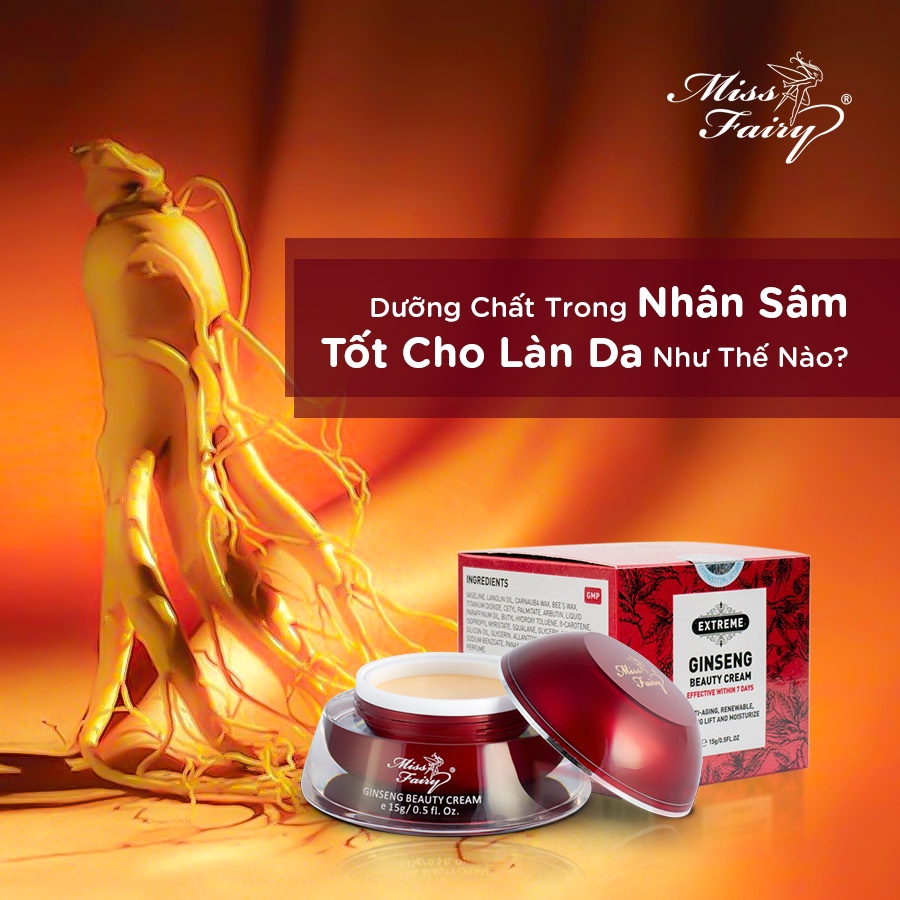 Kem nám tàn nhang tinh chất Hồng Sâm MISSFAIRY