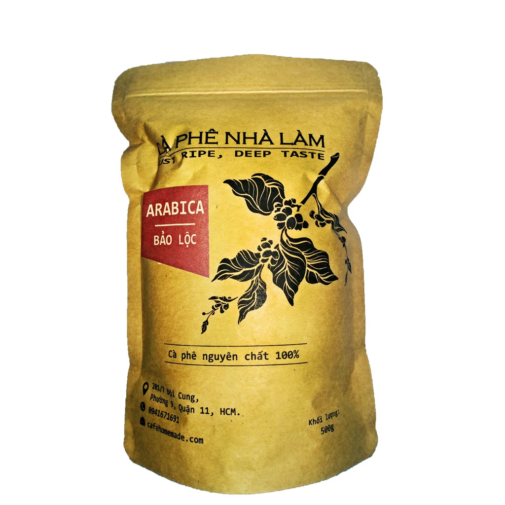 Cà phê Arabica nguyên chất 100% 500gram
