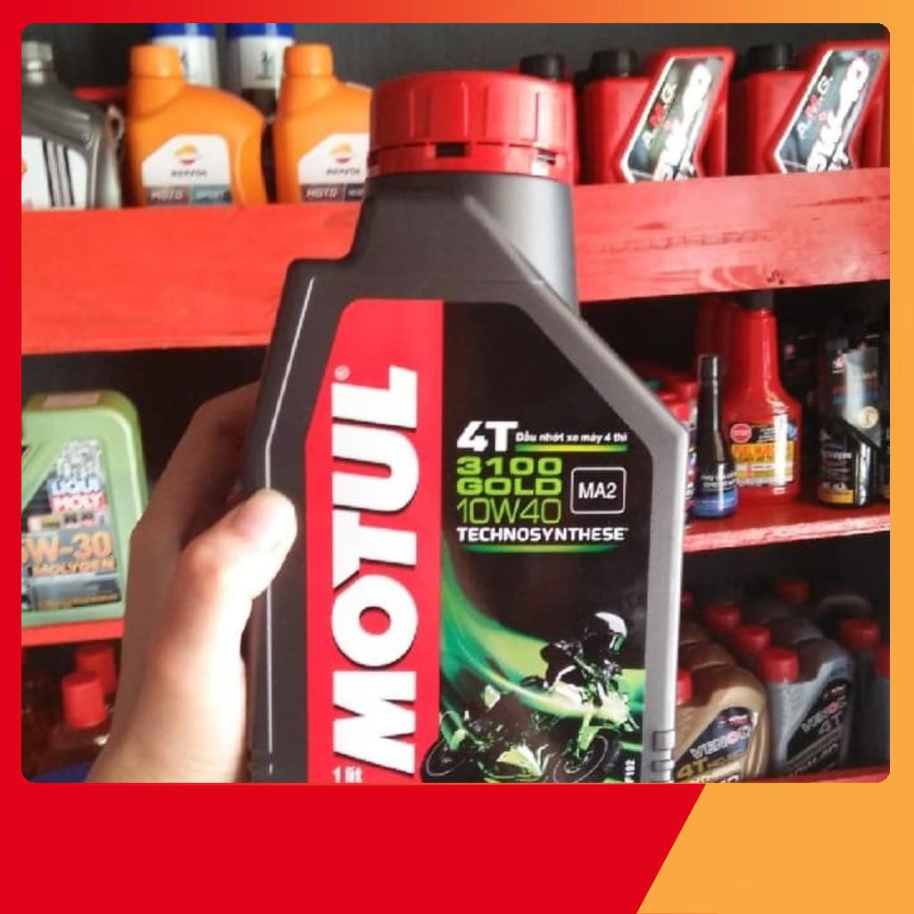 Nhớt Motul 3100 Gold 10W-40 1L Cho Xe Máy