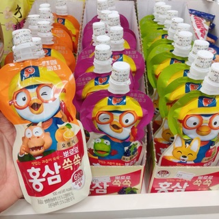Nước hồng sâm hoa quả paldo hàn quốc đủ vị cho bé date 3/2021