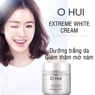   Date 2028  Kem dưỡng trắng da mờ nám Ohui Extreme White Cream 50ml tách set 