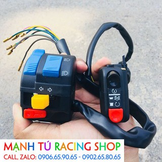Cùm công tắc fz domino on off có đề. - ct00471