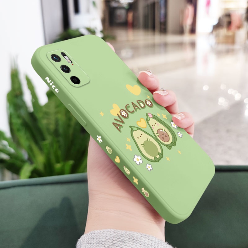 Ốp Điện Thoại Silicon Họa Tiết Đu Đủ Dễ Thương Dành Cho Xiaomi Redmi Note 10 Pro Max 10s 10T 4G 5G