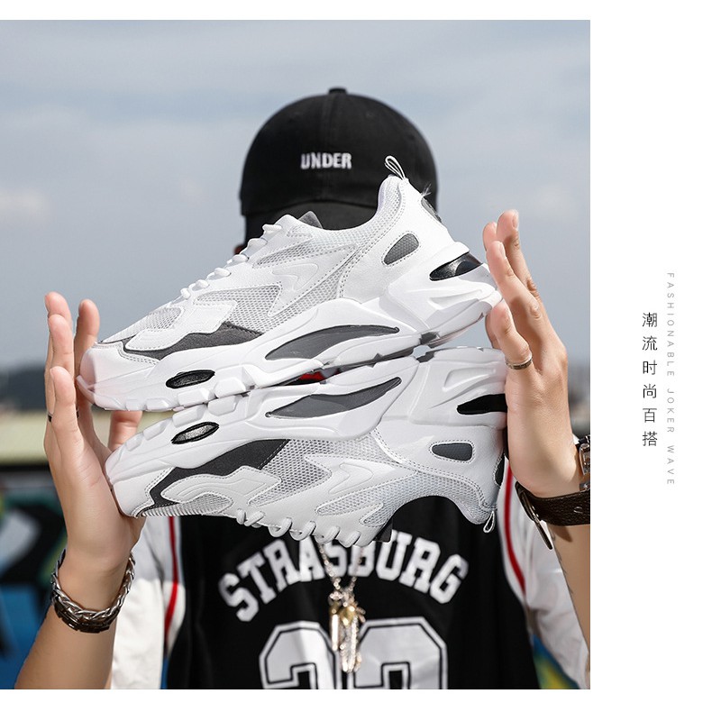 Giày thể thao nam đế tăng chiều cao kiểu dáng hiện đại trẻ trung năng động | BigBuy360 - bigbuy360.vn