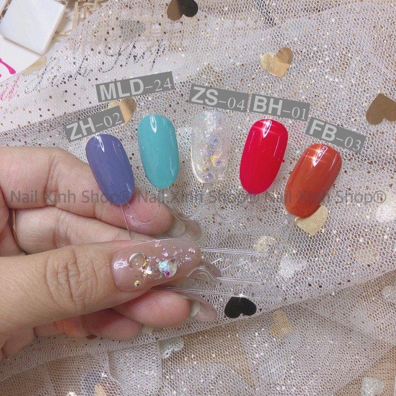 Sơn gel AS bền màu cực kì mướt 15ML - Nail Xinh Shop - Hàng Chính Hãng