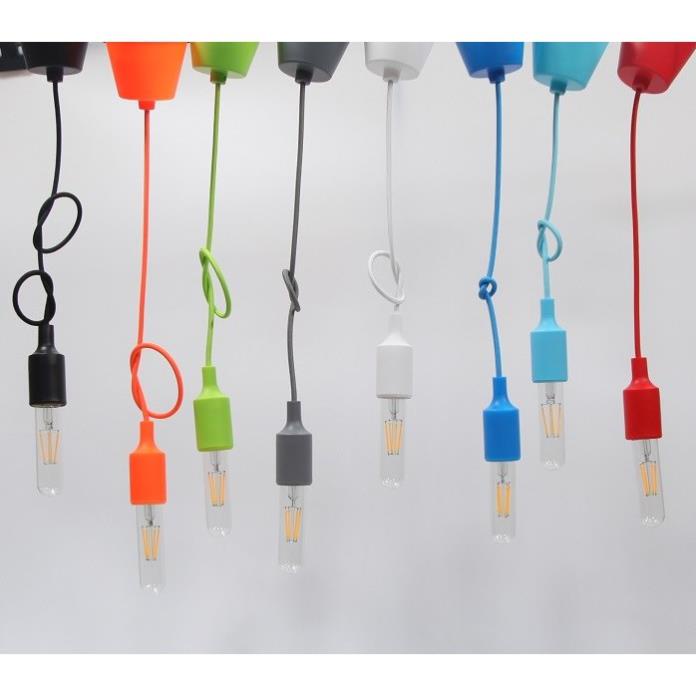 Bộ 10 dây đèn thả trang trí bóng đèn Led Edison T125 4W