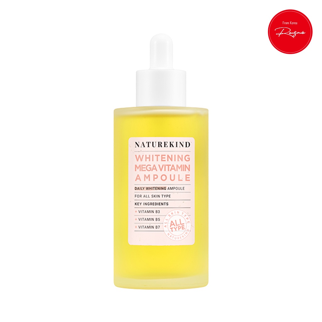 Naturekind -  Whitening Mega Vitamin Ampoule  / Vitamin Làm Trắng Da