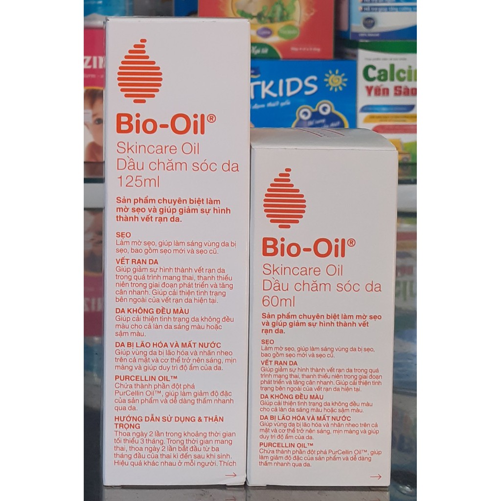 [Chính Hãng] Tinh Dầu Bio-Oil Mờ Sẹo Và Giảm Rạn Da (25ml, 60ml,125ml, 200ml)