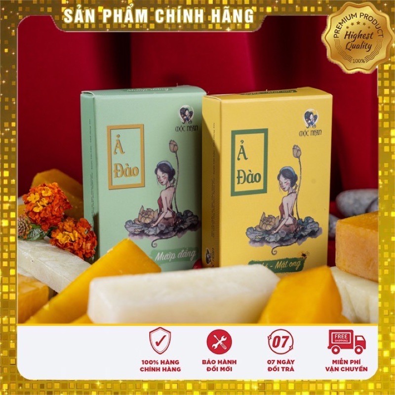 Xà bông Nghệ - Mướp Đắng - handmade Mộc Nhan Natural - ngừa mụn, Trắng Da, Mờ Thâm, Mờ Sẹo