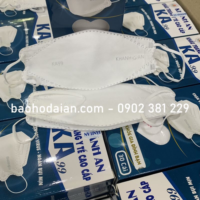 Khẩu trang 4D Khánh An KA99 hộp 30 cái