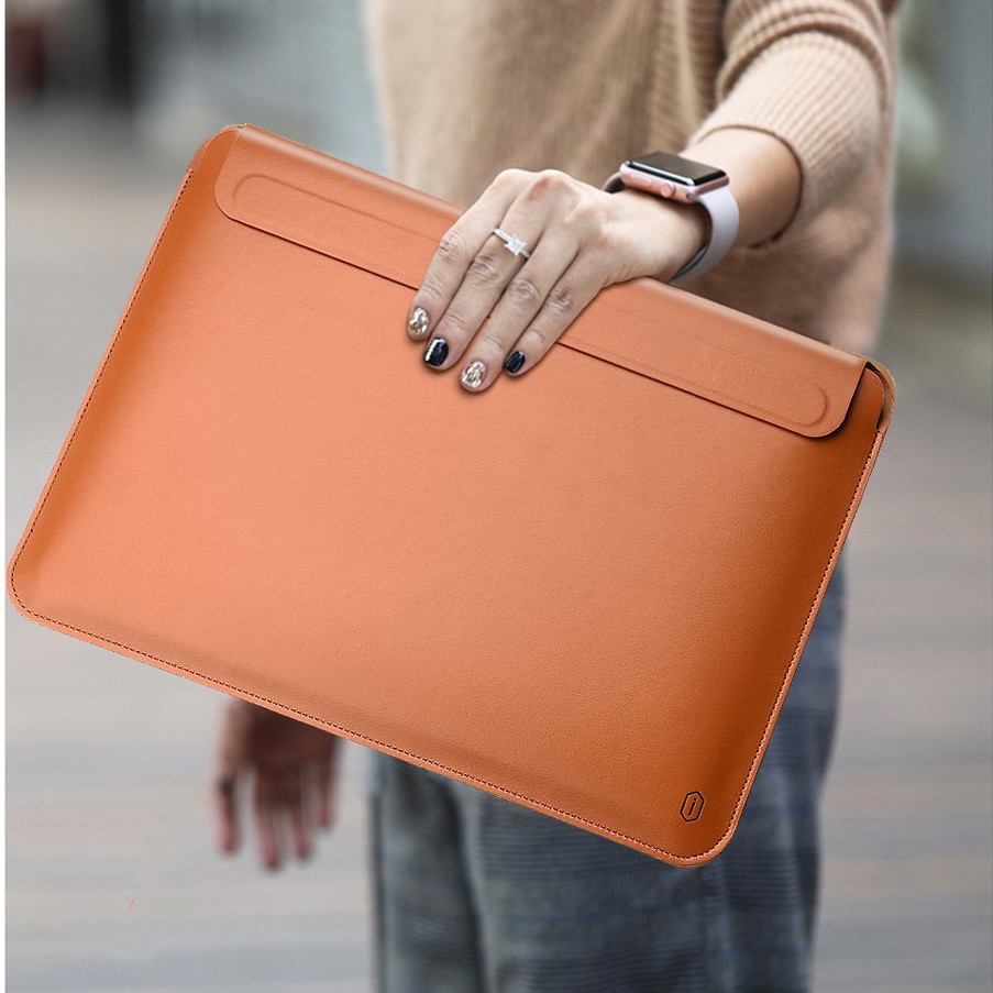Túi, Bao da Wiwu Skin Pro II Macbook/Surface - Thiết kế thời trang nhỏ gọn, sang trọng
