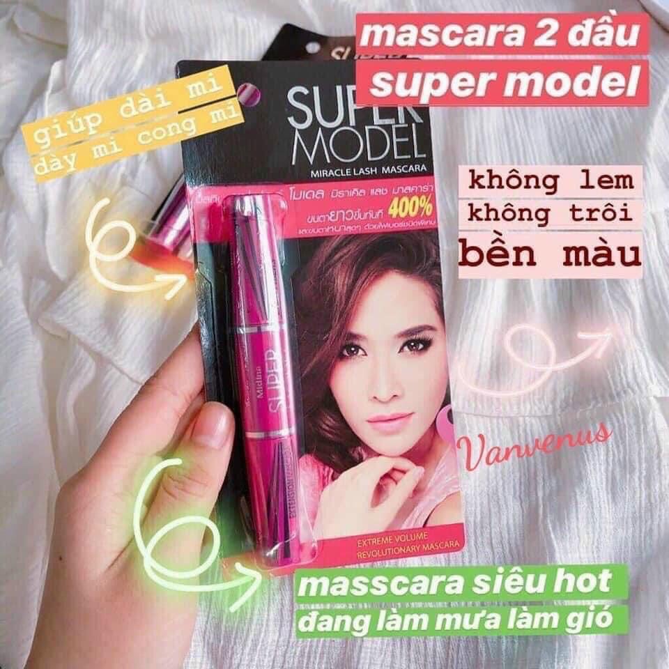 Chuốt mi Super Model Thái 2 đầu | BigBuy360 - bigbuy360.vn