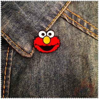 ❉ Elmo - Sesame Street Brooch Pin ❉ 1Pc Cosplay Fashion Pin Collection Brooches Pins