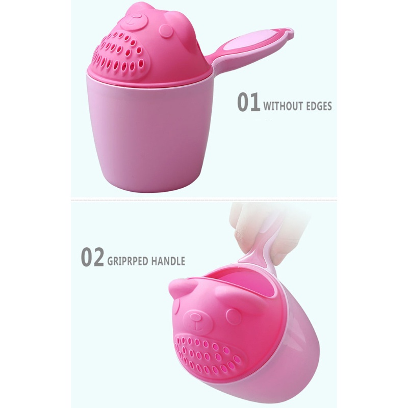 Cốc Nhựa Gội Đầu Cho Bé Hình Thác Nước Tiện Dụng