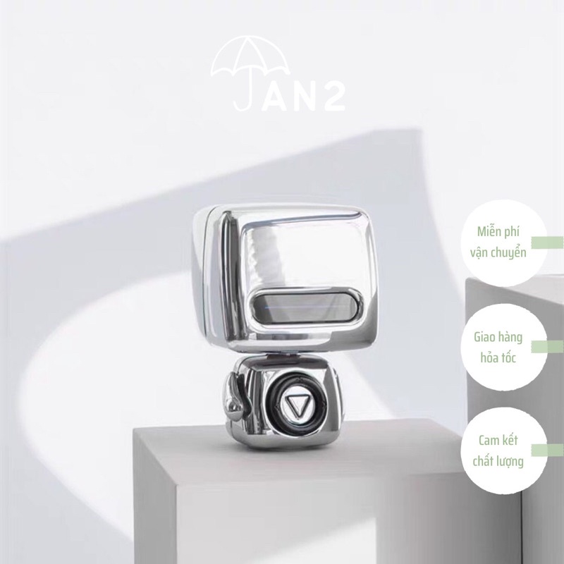Loa bluetooth robot nghe nhạc mini không dây ~ Loa Bluetooth mini cao cấp | JAN2DECOR